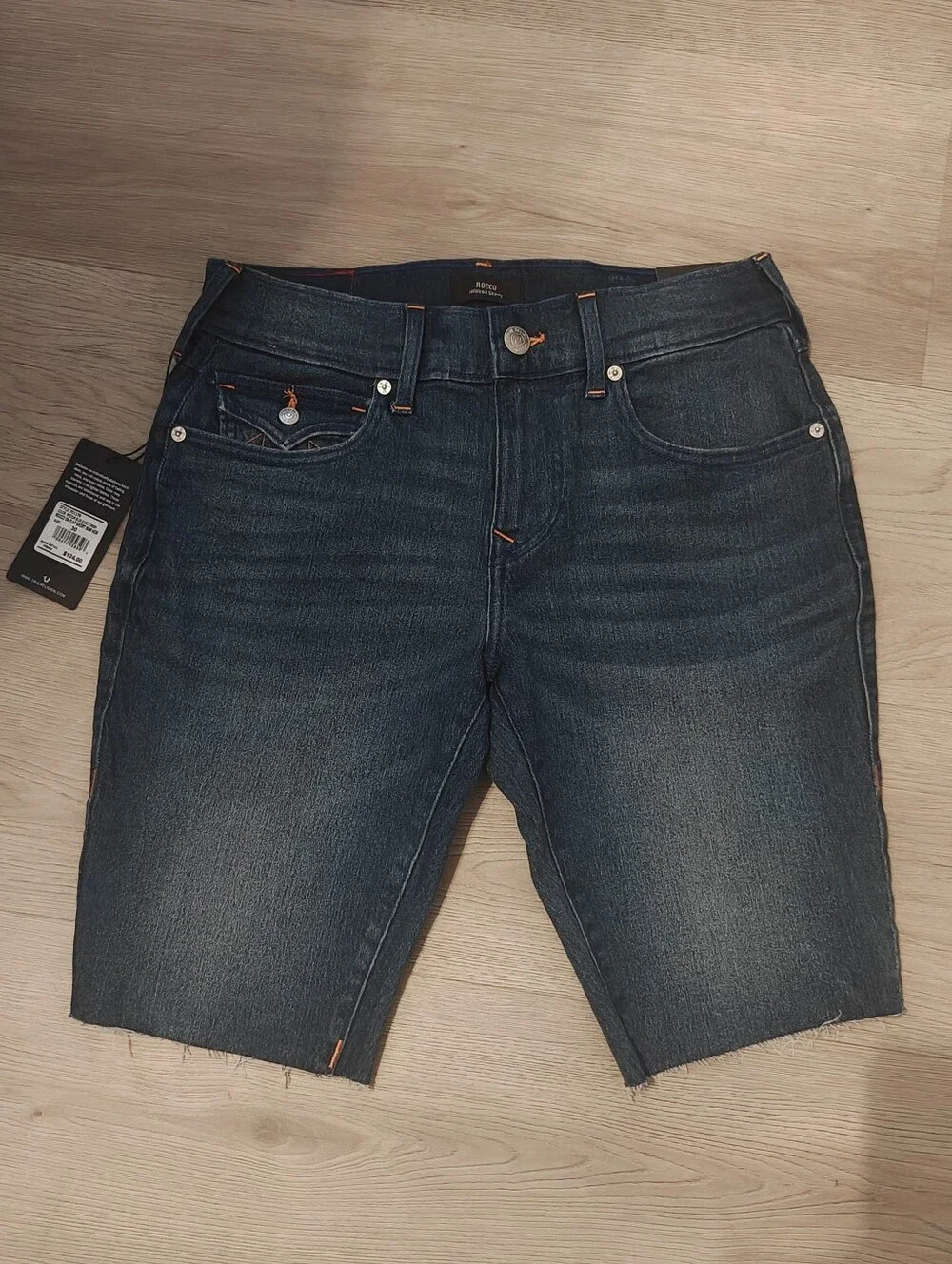 True Religion Men's Denim Rocco W30 Shorts Brand New With Tags